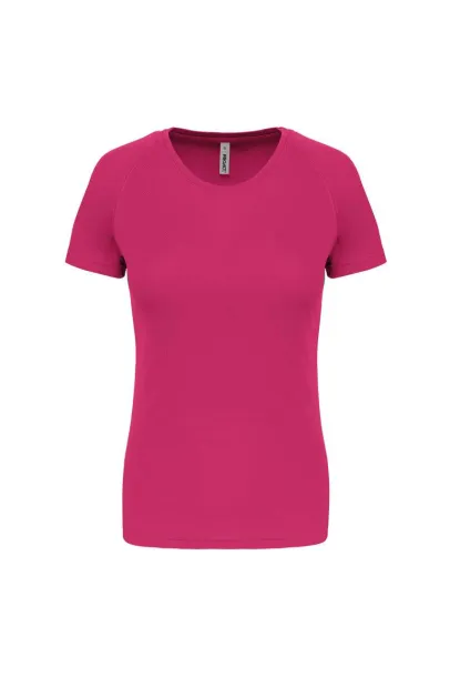  LADIES' SHORT-SLEEVED SPORTS T-SHIRT - Proact Fuchsia