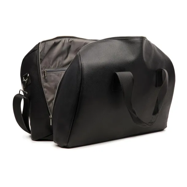  VINGA Bermond RCS recycled PU weekend bag - Vinga Black 