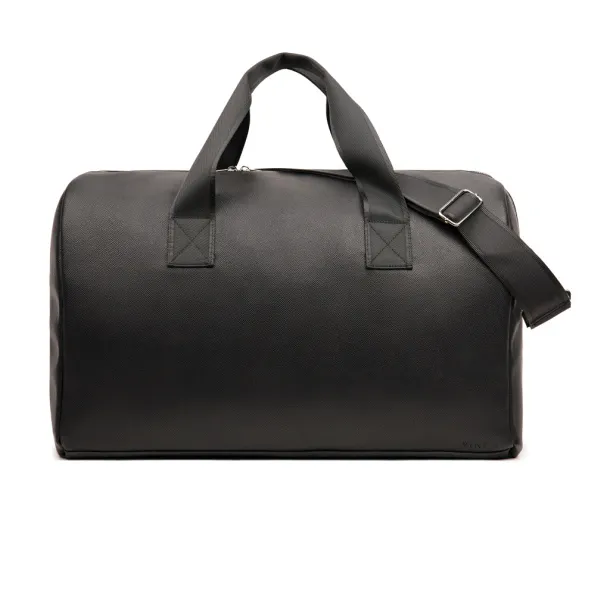  VINGA Bermond RCS recycled PU weekend bag - Vinga Black 