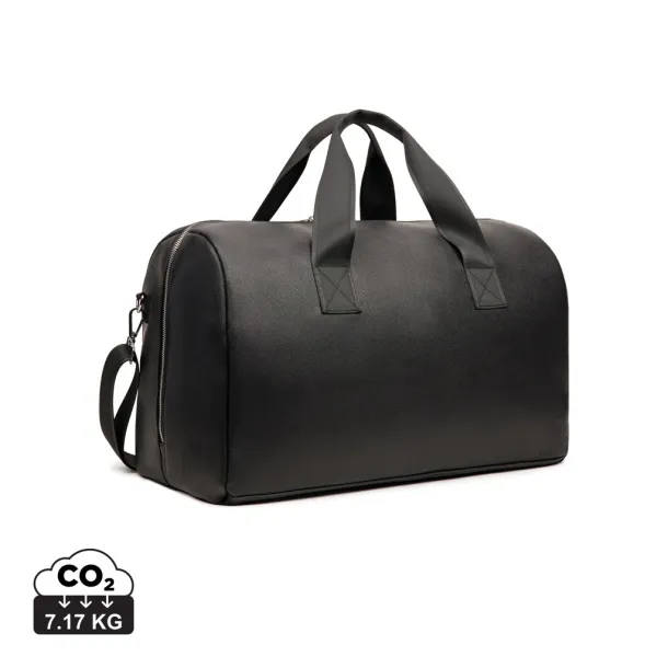  VINGA Bermond RCS recycled PU weekend bag - Vinga Black 