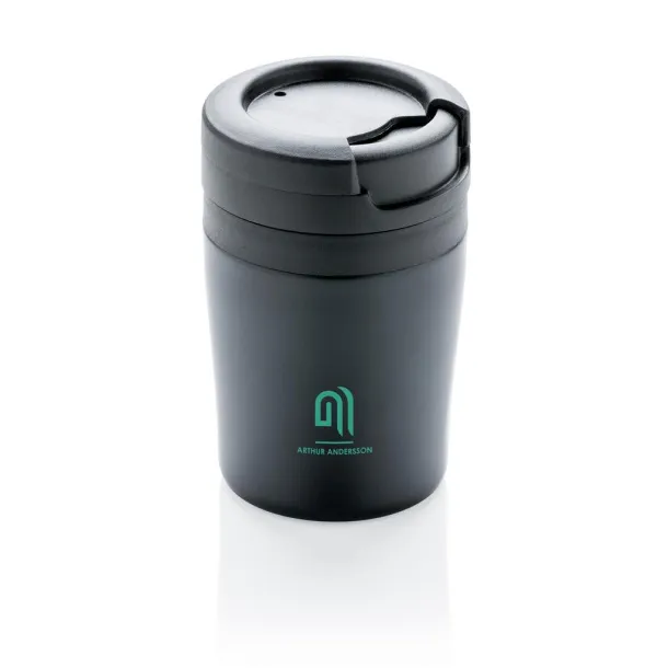  Coffe to go šalica bez drške, 160 ml - XD Xclusive Crna