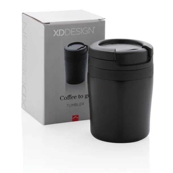  Coffe to go šalica bez drške, 160 ml - XD Xclusive Crna
