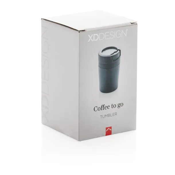  Coffe to go šalica bez drške, 160 ml - XD Xclusive Crna