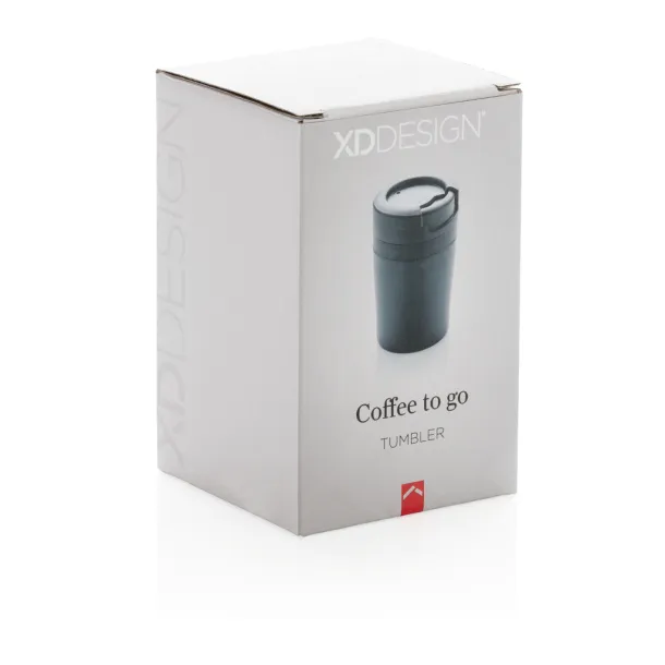  Coffe to go šalica bez drške, 160 ml - XD Xclusive Crna