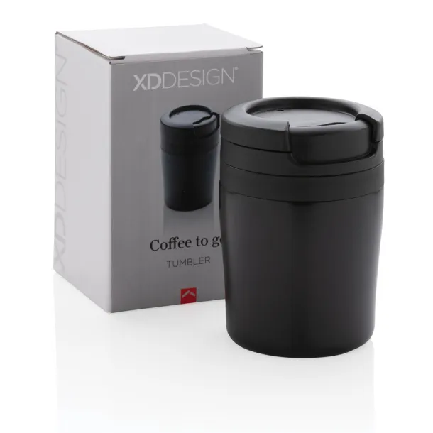  Coffe to go šalica bez drške, 160 ml - XD Xclusive Crna
