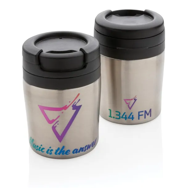  Coffe to go šalica bez drške, 160 ml - XD Xclusive Srebrna