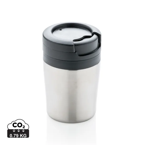  Coffe to go šalica bez drške, 160 ml - XD Xclusive Srebrna