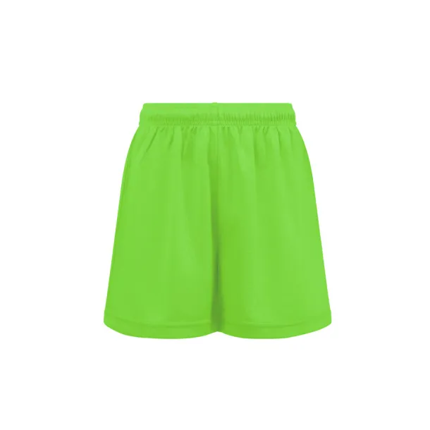 THC MATCH KIDS Children's sports shorts Lime green