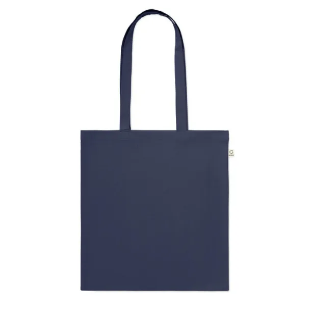 VIVEKA COLOUR Recycled cotton shopping bag Blue