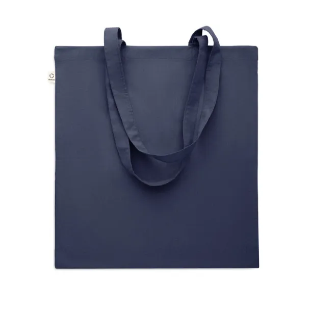 VIVEKA COLOUR Recycled cotton shopping bag Blue