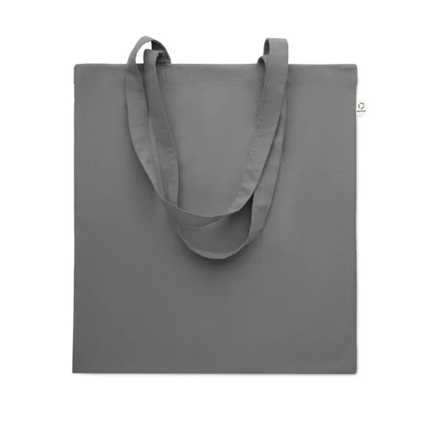 VIVEKA COLOUR Recycled cotton shopping bag stone grey