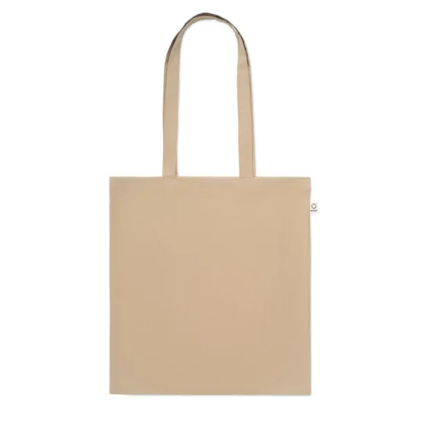 VIVEKA COLOUR Recycled cotton shopping bag khaki