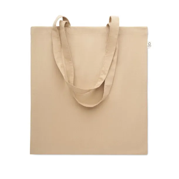 VIVEKA COLOUR Recycled cotton shopping bag khaki