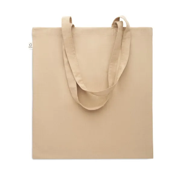 VIVEKA COLOUR Recycled cotton shopping bag khaki