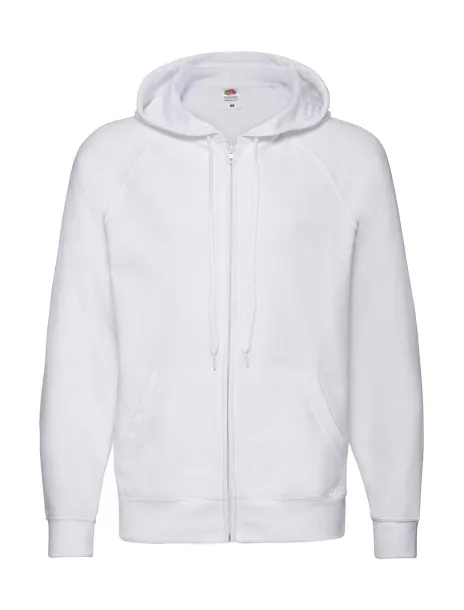  Lightweight Hooded Sweat Jacket - Fruit of the Loom Bijela