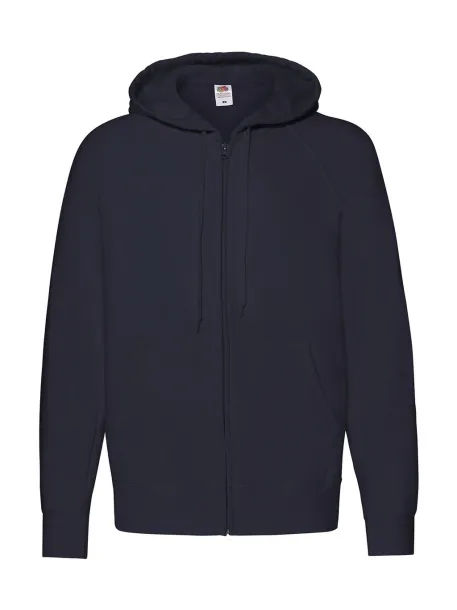  Lightweight Hooded Sweat Jacket - Fruit of the Loom Deep Navy