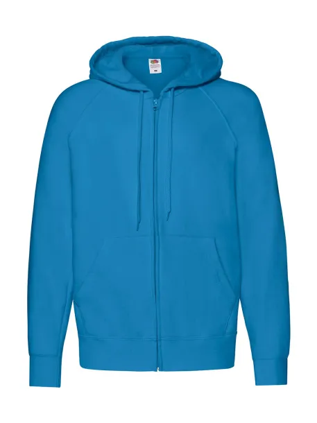  Lightweight Hooded Sweat Jacket - Fruit of the Loom Azure Blue