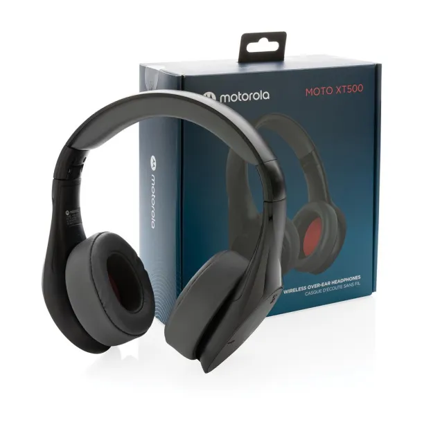 Motorola MOTO XT500 wireless over ear headphone - Motorola Black 