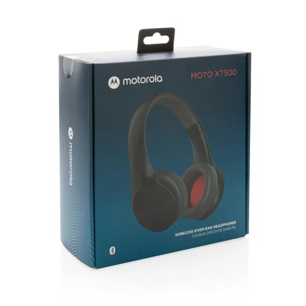 Motorola MOTO XT500 wireless over ear headphone - Motorola Black 