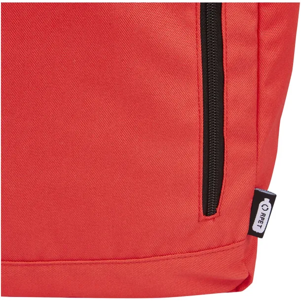 Byron 15.6" GRS RPET roll-top backpack 18L Red