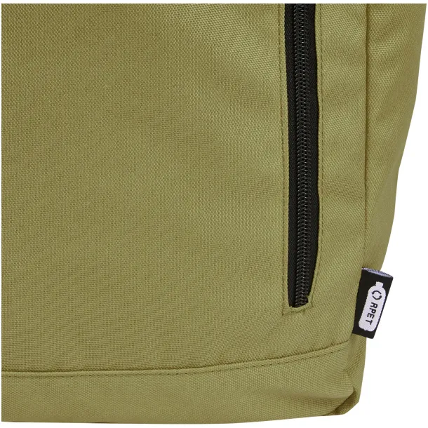 Byron GRS RPET roll-top ruksak za 15.6" laptop, 18L Maslinasta