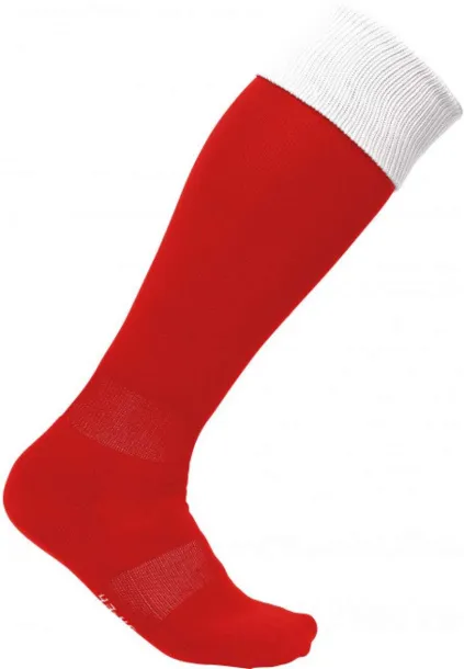  TWO-TONE SPORTS SOCKS - Proact Sporty Red White