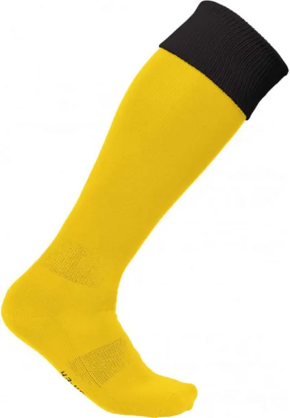  TWO-TONE SPORTS SOCKS - Proact Sporty Yellow Black