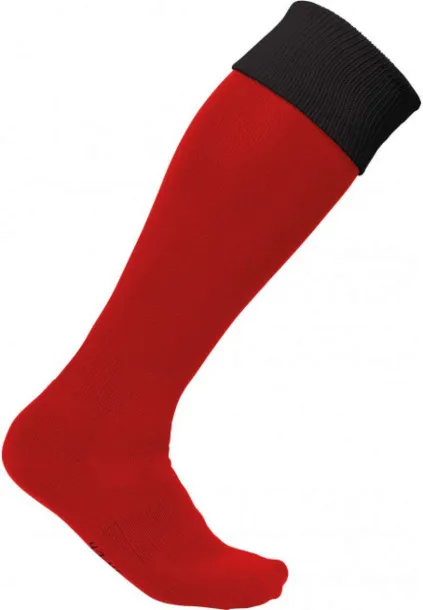  TWO-TONE SPORTS SOCKS - Proact Sporty Red Black