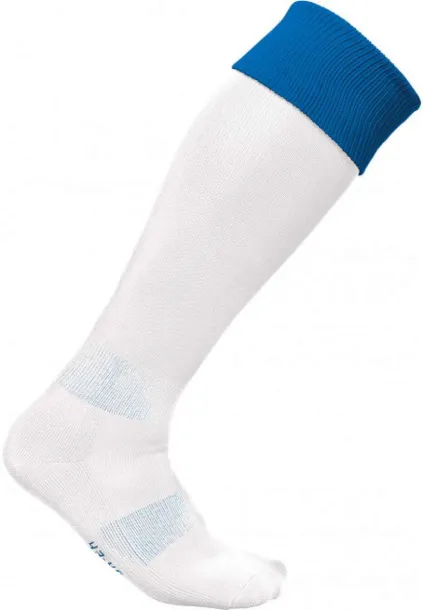  Sportske čarape u dvije boje - Proact Bijela Sapphire Blue