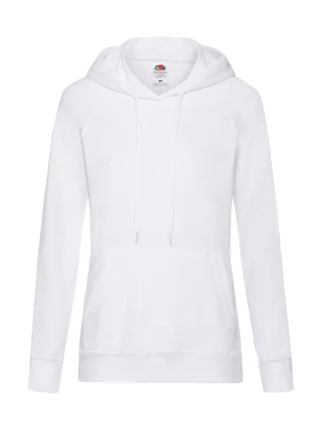 Ženski lagani hoodie, 240 g/m² Bijela