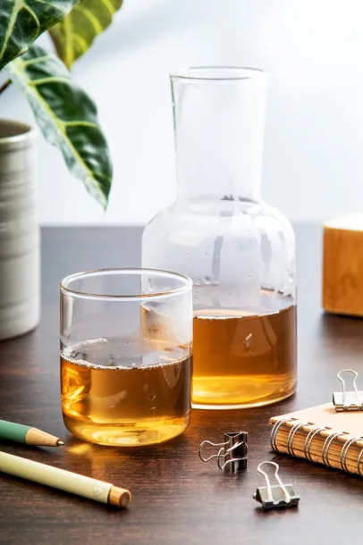 Palmer carafe and glass set Transparent
