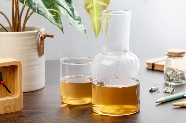 Palmer carafe and glass set Transparent