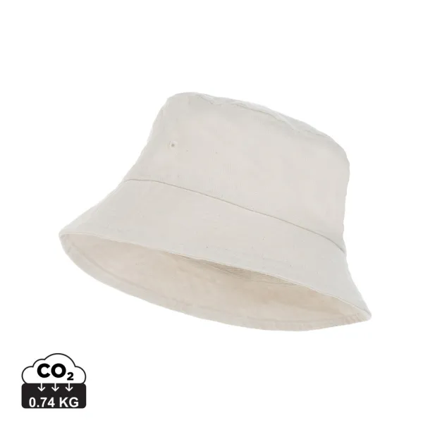  Impact AWARE™ 285 gsm rcanvas bucket hat undyed - XD Collection Bijela 