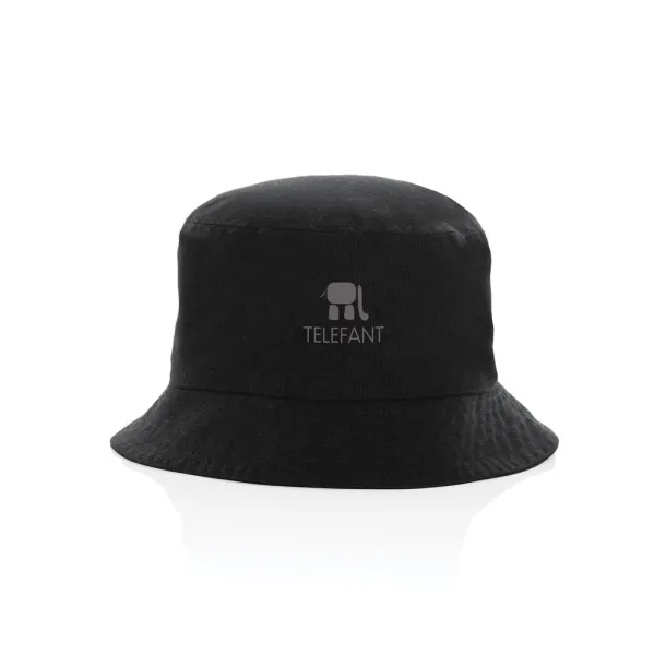  Impact AWARE™ 285 gsm rcanvas bucket hat undyed - XD Collection Black 