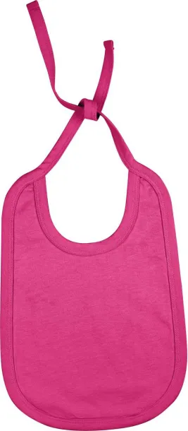  BABIES' COTTON BIB - Kariban Fuchsia