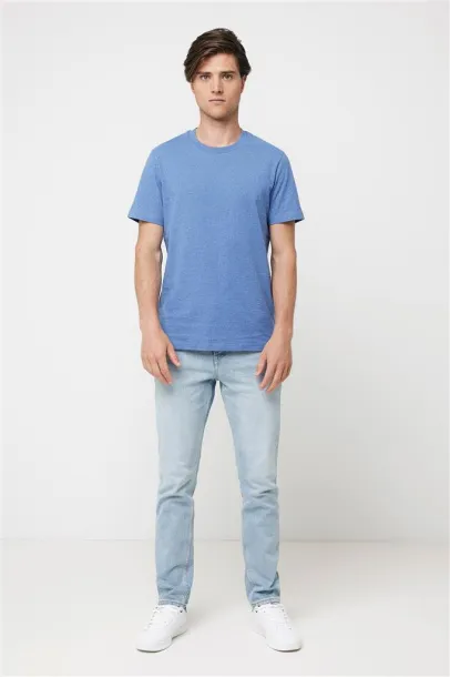  Iqoniq Manuel neobojena unisex kratka majica, 180 g/m² - iqoniq heather blue