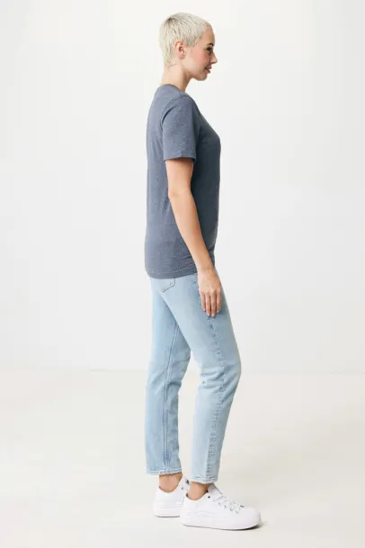  Iqoniq Manuel neobojena unisex kratka majica - iqoniq heather navy 