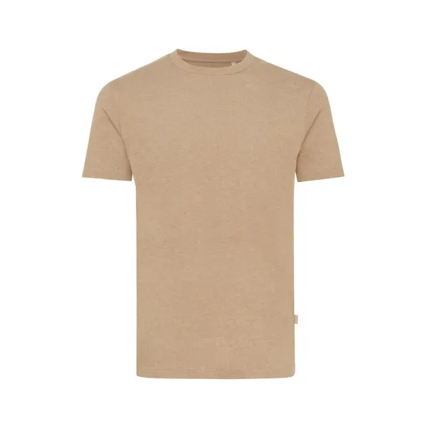  Iqoniq Manuel recycled cotton unisex t-shirt undyed, natural raw - iqoniq brown 