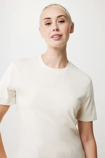  Iqoniq Manuel recycled cotton unisex t-shirt undyed, natural raw - iqoniq white 