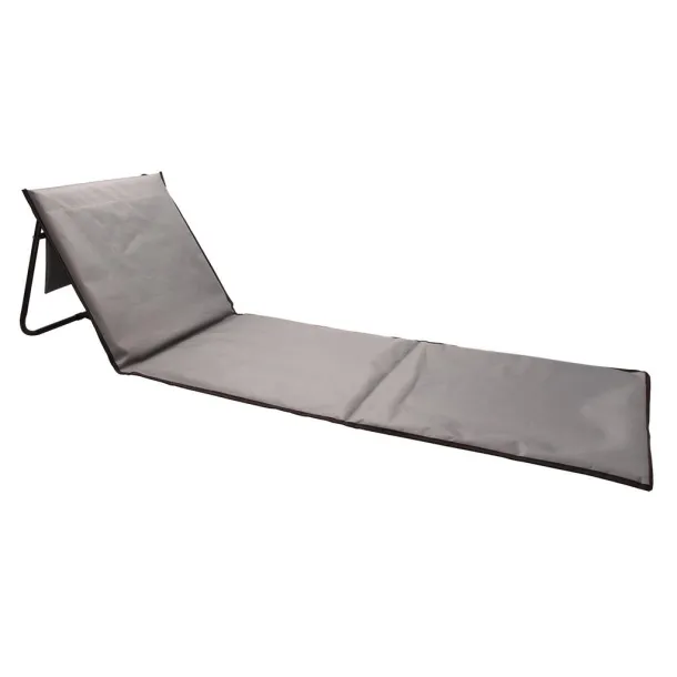  Foldable beach lounge chair - XD Collection Cool Grey 9 