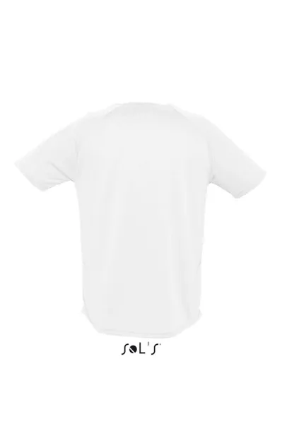  SOL'S SPORTY - RAGLAN SLEEVED T-SHIRT - SOL'S White