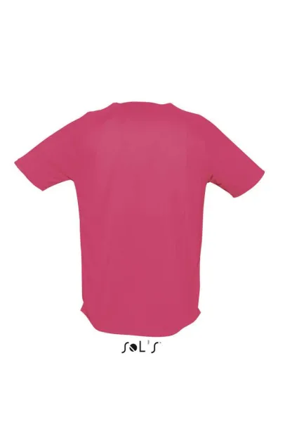  SOL'S SPORTY - RAGLAN SLEEVED T-SHIRT - SOL'S Neon Coral