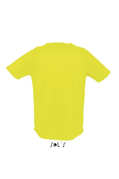  SOL'S SPORTY - RAGLAN SLEEVED T-SHIRT - SOL'S Neon yellow