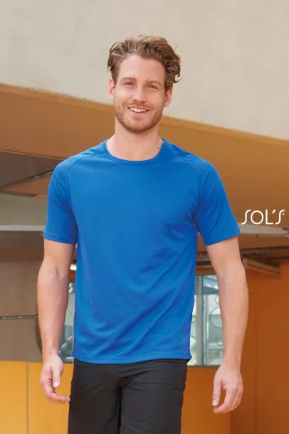  SOL'S SPORTY - RAGLAN SLEEVED T-SHIRT - SOL'S Petroleum Blue