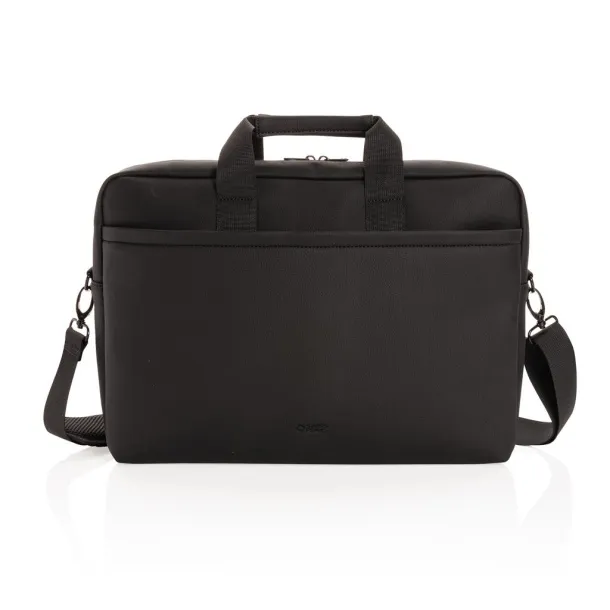  Swiss Peak torba za laptop od umjetne kože - Swiss Peak Crna 
