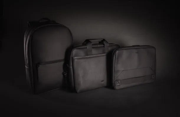  Swiss Peak torba za laptop od umjetne kože - Swiss Peak Crna 