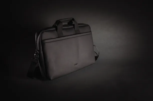  Swiss Peak torba za laptop od umjetne kože - Swiss Peak Crna 