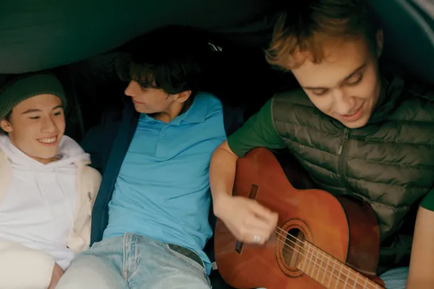  Iqoniq Yosemite recycled cotton pique polo - iqoniq tranquil blue