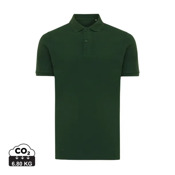  Iqoniq Yosemite unisex polo kratka majica od recikliranog pique pamuka - iqoniq 45533C 