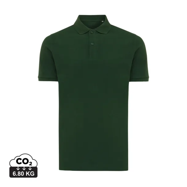  Iqoniq Yosemite unisex polo kratka majica od recikliranog pique pamuka - iqoniq 45533C 